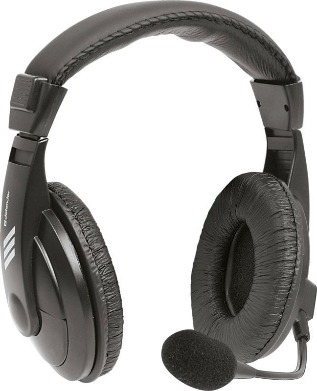Гарнітура Defender Gryphon HN-750, 2х3,5мм, Black (63750)