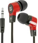 Навушники Defender Basic 619 Black-Red (63619)