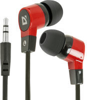 Навушники Defender Basic 619 Black-Red (63619)