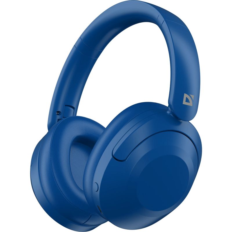 Гарнітура Defender  FreeMotion B490 Bluetooth+3,5мм+USB-C, Blue (63491)