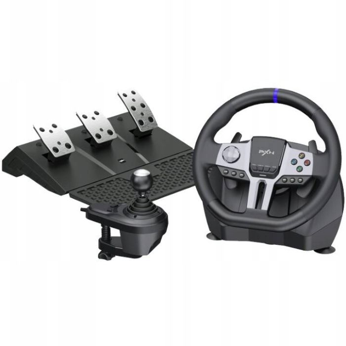 Кермо і педалі, коробка передач PXN V9 GEN2 Bundle for PS4/XBOX/Xbox Series X|S/PC (PXN-V9GEN2)