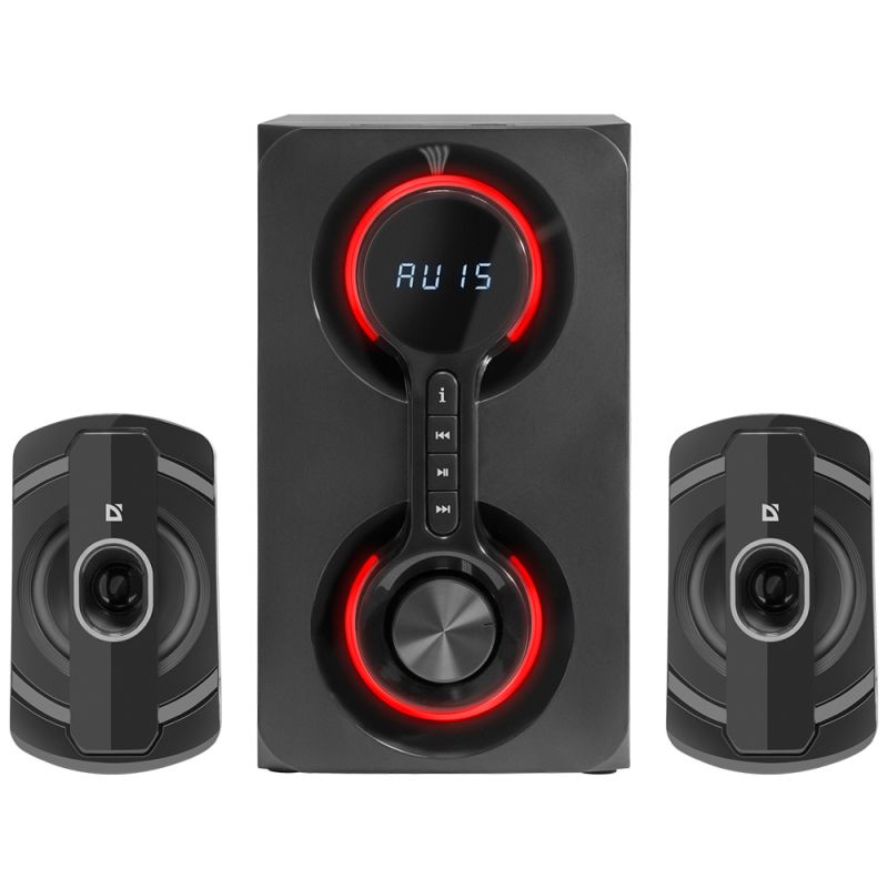 Акустична система 2.1 Defender Eclipse, 40Вт Bluetooth/MP3/SD/USB/AUX/RC (65593)