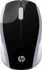 Мишка бездротова HP 200 Pike Silver Wireless Mouse, 3 кн., 1000 dpi, чорно-срібляста (2HU84AA)