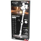 Порохотяг Adler AD 7060 бездротовий/ 350Вт/ 16 000 Pa/ 0,5л/ LED/ FLEX/ настінне кріплення (AD7060)