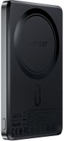 УМБ Acefast Magnetic Wireless 5000mAh 18W PD,QC 3.0, QI 7.5 Вт, ультра тонкий, M8 Black (6974316283386)