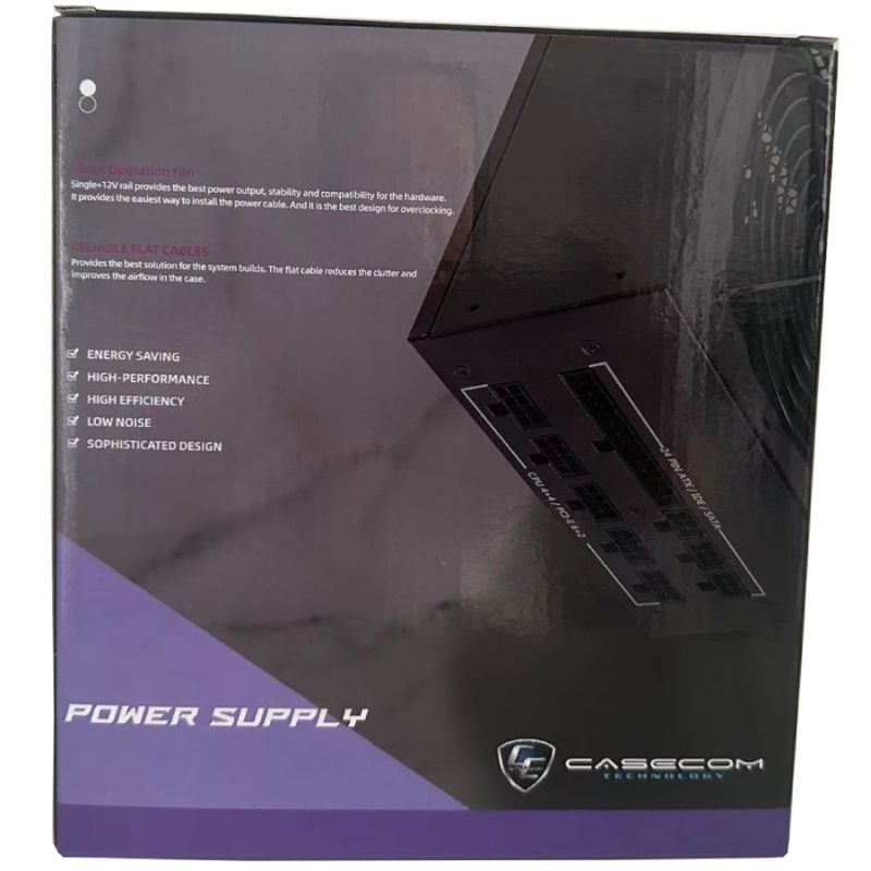 БЖ 600W Casecom, 120mm, Modular, Box (CM 600FM ATX)