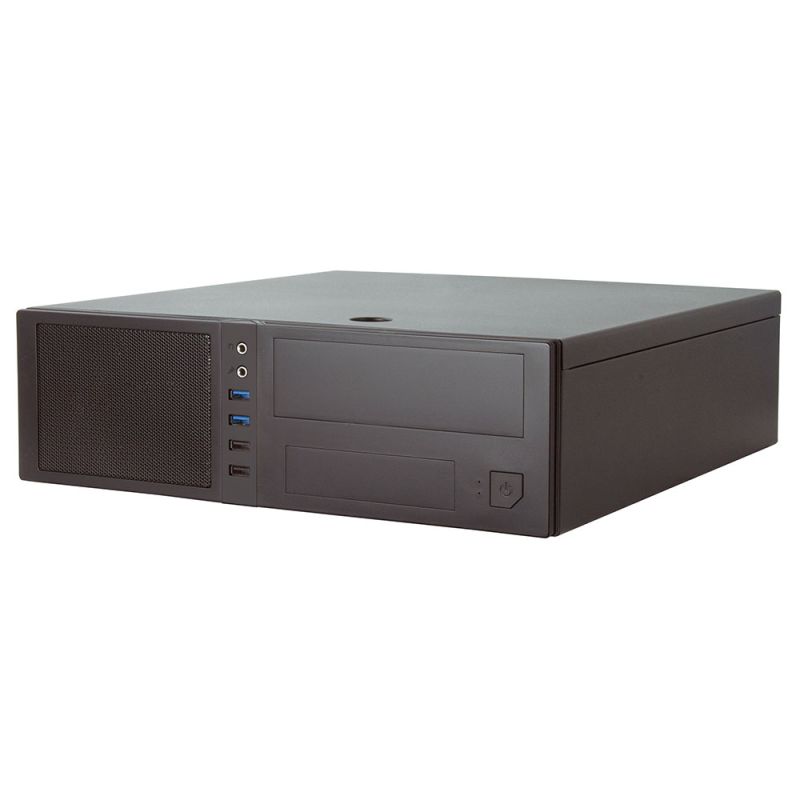 Корпус Chieftec MESH CS-12B-300 mATX , БЖ 300W, SLIM FF, 2xUSB3.0+2xUSB2.0 (CS-12B-300)