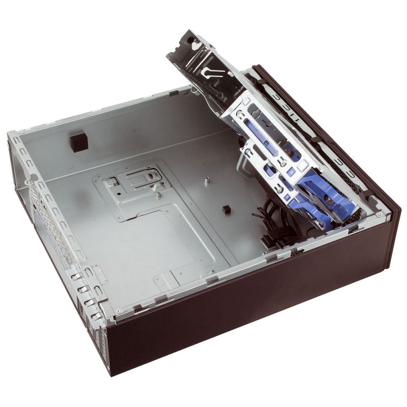 Корпус Chieftec MESH CS-12B-300 mATX , БЖ 300W, SLIM FF, 2xUSB3.0+2xUSB2.0 (CS-12B-300)