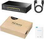 Комутатор Cudy GS1008PS2, 8-Port Gigabit PoE+ Switch with 2 Gigabit SFP slot 120W (GS1008PS2)