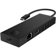 Док станція USB3.0 Type-C --> HDMI 4K60Hz/USB2.0x2/USB-C PD/Ethernet Hub HP (BR1U3AA)