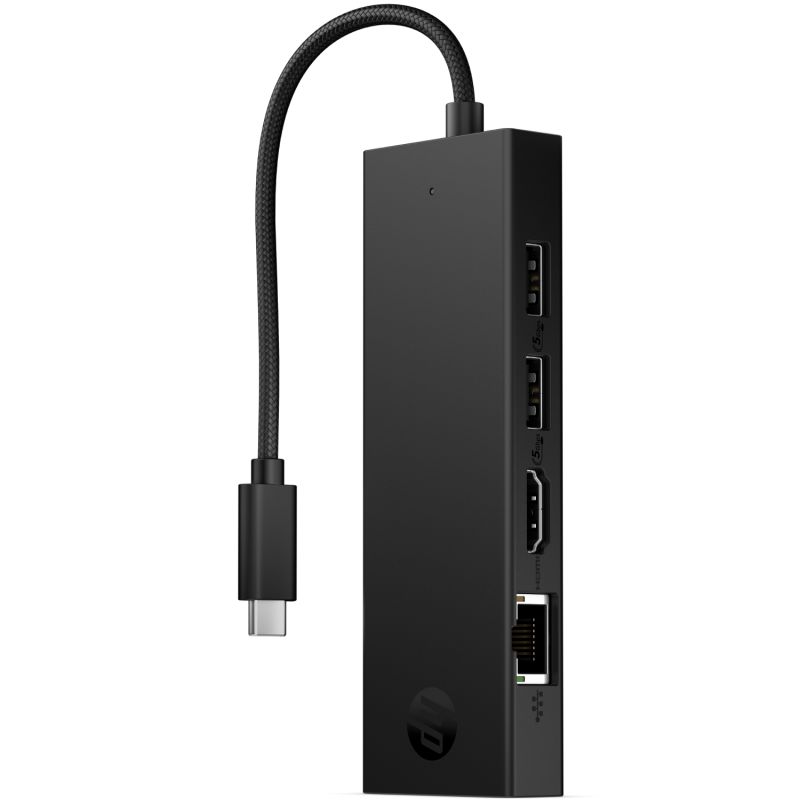 Док станція USB3.0 Type-C --> HDMI 4K60Hz/USB2.0x2/USB-C PD/Ethernet Hub HP (BR1U3AA)
