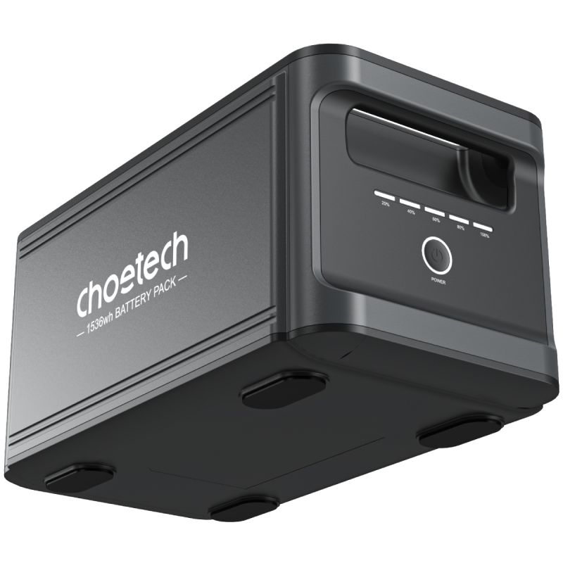 Батарея до зарядної станції Choetech BS065 1536Вт/г, LiFePo4 (BS065-BAT-BK)
