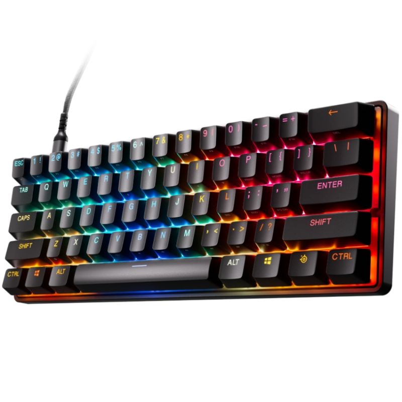Клавіатура ігрова SteelSeries Apex Pro Mini Gen 3 UA  HyperMagnetic, OmniPoint 3.0, OLED (64913)