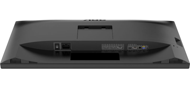 TFT 27" AOC Q27P3CW, QHD, IPS, 75Hz, 2xHDMI, DP, USB-C, RJ-45, USB-hub, webcam, HAS, Pivot, колонки (Q27P3CW)