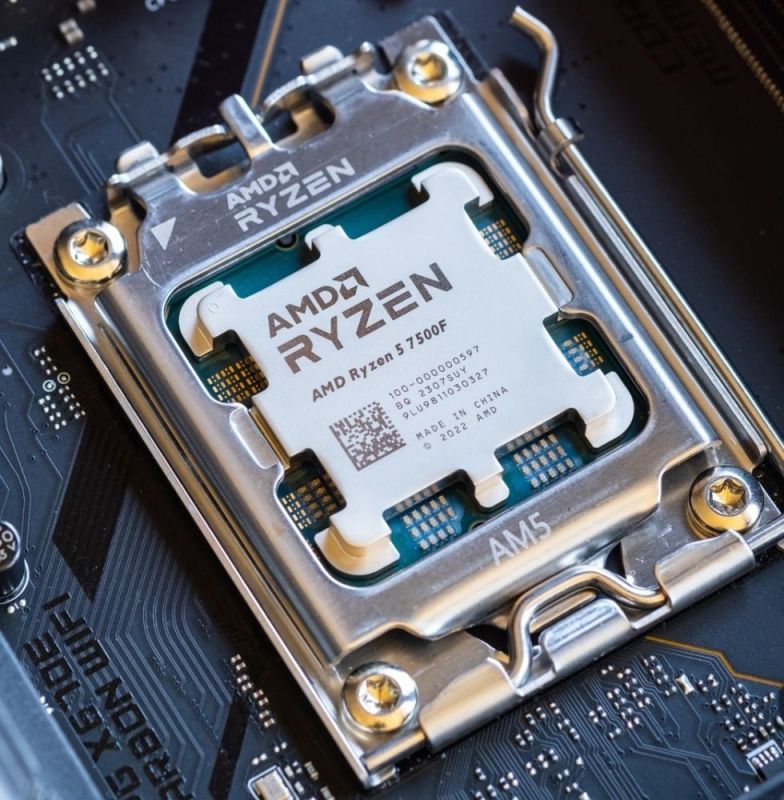 Процесор AMD Ryzen 5 7500F (3.7GHz 32MB 65W AM5) Tray (100-000000597)