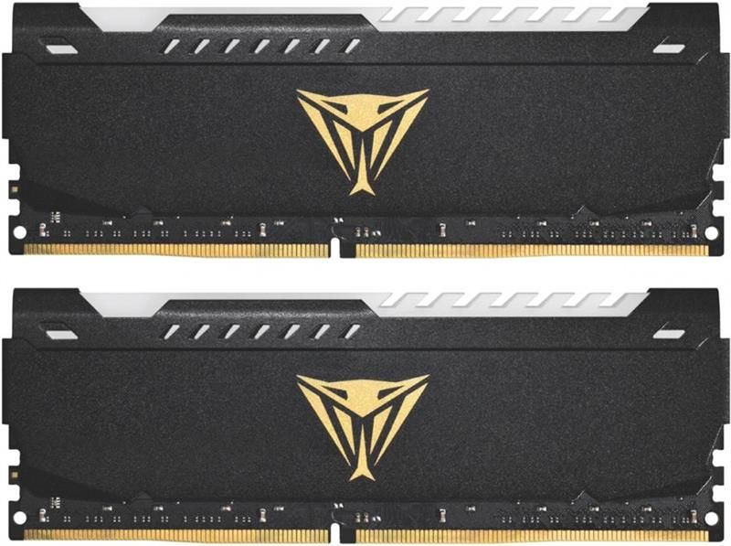 Модуль пам`яті DDR4 2x32GB/3200 Patriot Viper Steel RGB Black (PVSR464G320C8K)