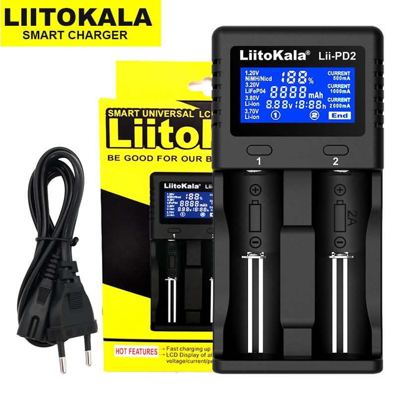 Зарядний пристрій Liitokala (Lii-PD2)
