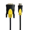Кабель Maxxter HDMI-DVI, 1.8м, позолоч., чорний (CCBP-HDMI-DVI-1.8)
