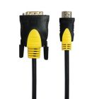 Кабель Maxxter HDMI-DVI, 1.8м, позолоч., чорний (CCBP-HDMI-DVI-1.8)