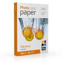 Фотобумага ColorWay глянцевая 260г/м2 A4 100 л. (PG260100A4)