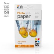 Фотобумага ColorWay глянцевая 200г/м2 10х15см 100 л. (PG2001004R)