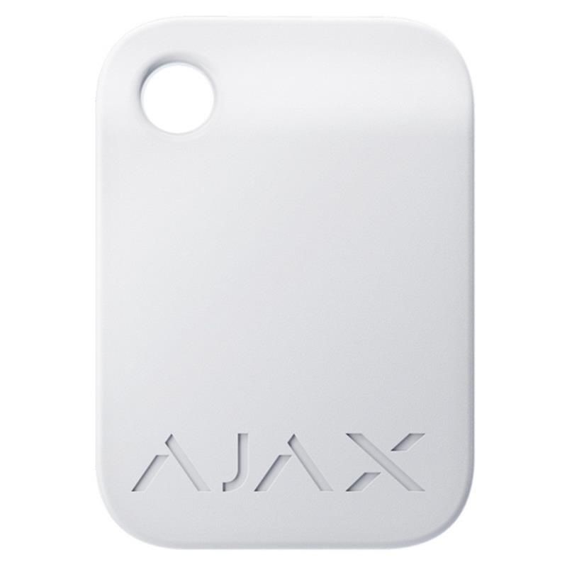 Безконтактна картка Ajax Tag White RFID (3pcs) (38232.90.WH) (Tag white RFID (3pcs))