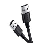 Кабель Ugreen US102 USB - USB (AM/AM), 0.5 м, Black (10308)
