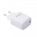 Сетевое зарядное устройство Maxxter (1USBх3А) QC3.0 White + кабель Lightning (WC-PD-CtL-01)