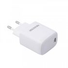 Сетевое зарядное устройство Maxxter (1USBх3А) QC3.0 White + кабель Lightning (WC-PD-CtL-01)