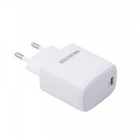 Сетевое зарядное устройство Maxxter (1USBх3А) QC3.0 White + кабель Lightning (WC-PD-CtL-01)