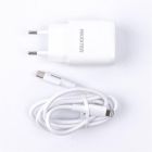 Сетевое зарядное устройство Maxxter (1USBх3А) QC3.0 White + кабель Lightning (WC-PD-CtL-01)