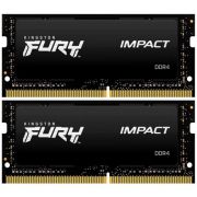 Модуль памяти SO-DIMM DDR4 2x32GB/3200 Kingston Fury Impact (KF432S20IBK2/64)