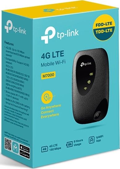 Беспроводной 4G маршрутизатор TP-Link (M7000)