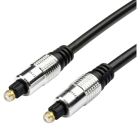 Кабель Atcom Toslink - Toslink (M/M), 3 м, Black пакет (10704)