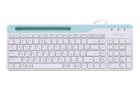 Клавиатура A4Tech Fstyler Ukr FK25 White (FK25 (White))