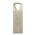 Флеш-накопитель USB3.0 64GB T&G 117 Metal Series Silver (TG117SL-64G3)