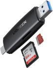 Card Reader USB-С 3.1 + USB-A 2-слота TF/SD CM304 Ugreen (80191)