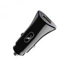 Автомобильное зарядное устройство SkyDolphin SZ16L PD+QC3.0 (2USB, 3.1A) Black + кабель Lightning (SDAZP-000088)