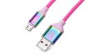 Кабель REAL-EL Premium USB - micro USB (M/M), 1 м, Rainbow (EL123500052)