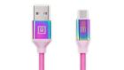 Кабель REAL-EL Premium USB - USB Type-C (M/M), 1 м, Rainbow (EL123500050)