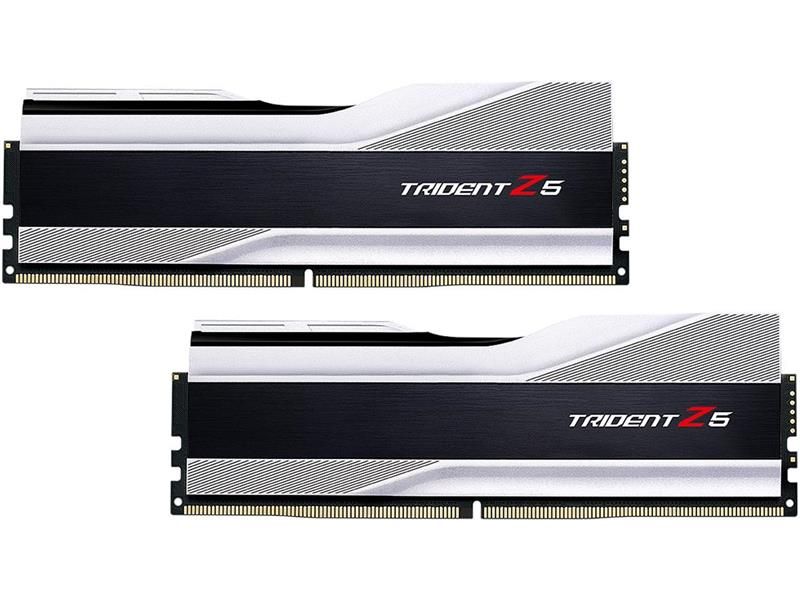 Модуль пам`ятi DDR5 2x16GB/8000 G.Skill Trident Z5 RGB Silver (F5-8000J3848H16GX2-TZ5RS)