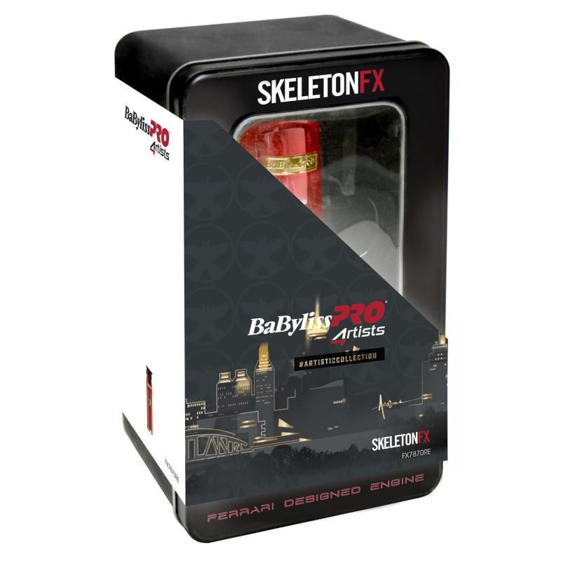 Триммер Babyliss Pro Skeleton FX Red (FX7870RE)