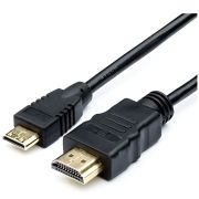 Кабель Atcom HDMI - mini-HDMI V 1.4 (M/M), 2 м, Black пакет (11502)