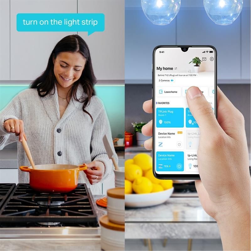 Умная светодиодная лента TP-Link Wi-Fi, 5м (Tapo-L900-5) (TAPO-L900-5)