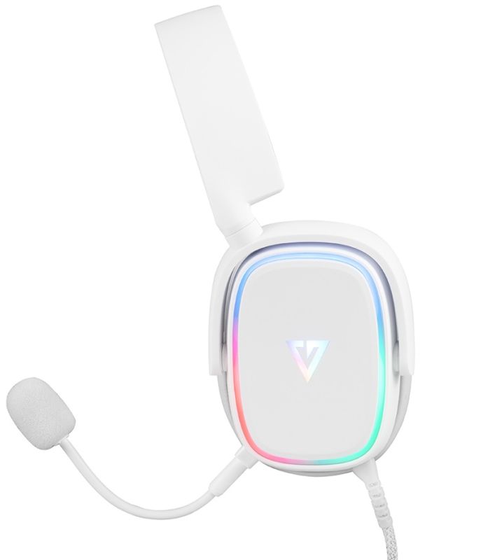 Ігрова гарнітура Modecom Volcano RGB Prometheus 7.1 White USB (S-MC-899-PROMETHEUS-200)