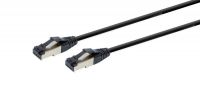 Патч-корд Cablexpert cat.8, S/FTP, літий, 50u "штекер із засувкою, 5 м, чорний (PP8-LSZHCU-BK-5M)