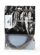 Патч-корд Cablexpert cat.8, S/FTP, литой, 50u "штекер с защелкой, 5 м, черный (PP8-LSZHCU-BK-5M)