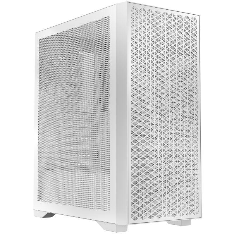 Корпус LogicConcept DART PRO MIDI WHITE MESH fans 4x120mm без БЖ ATX (AT-DART-PRO-0000-20)