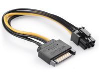 Кабель живлення для відеокарти  6-pin to SATA Male (S0512)