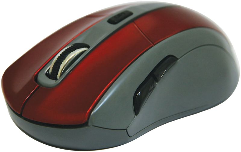 Мишка Defender Accura MM-965, бездротова, 6 кн. до 1600 dpi, червона (52966)